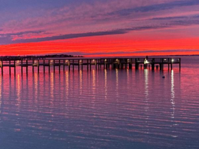 Romantic condo for 2-Sunset Harbor Palms 1-205, pool, fishing pier